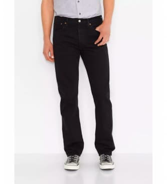 Levi's pour homme. 00501-0165 Jeans 501 Original noir (33/34), Casuel, Coton, Denim, Durable