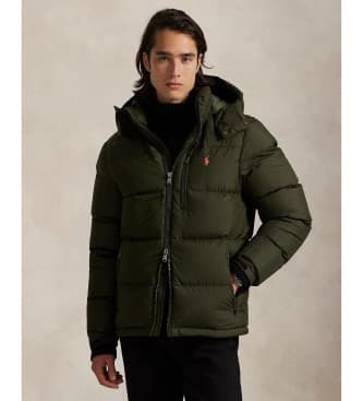 Polo Ralph Lauren pour homme. 710968278002 Veste en duvet verte Gorham (XL), Casuel, Polister recyclé, Durable