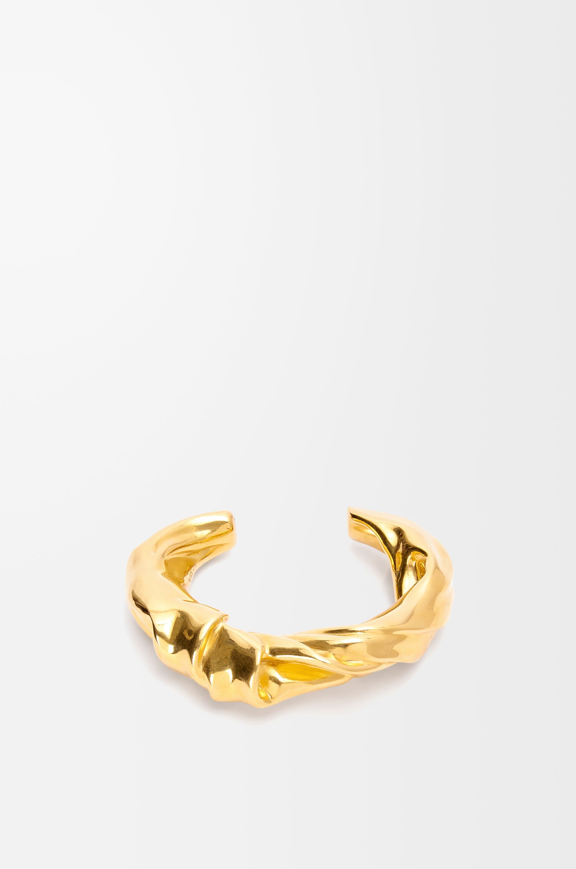 LOEWE - Manchette Nappa TwiSt En Argent SterLing TaiLLe: S Pour Femme