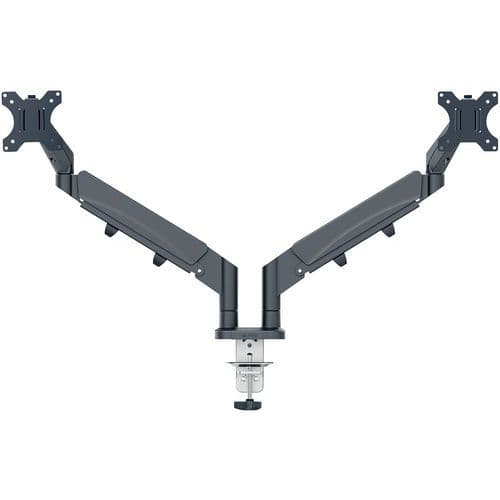 Bras Double Pour Écran - Noir - Leitz