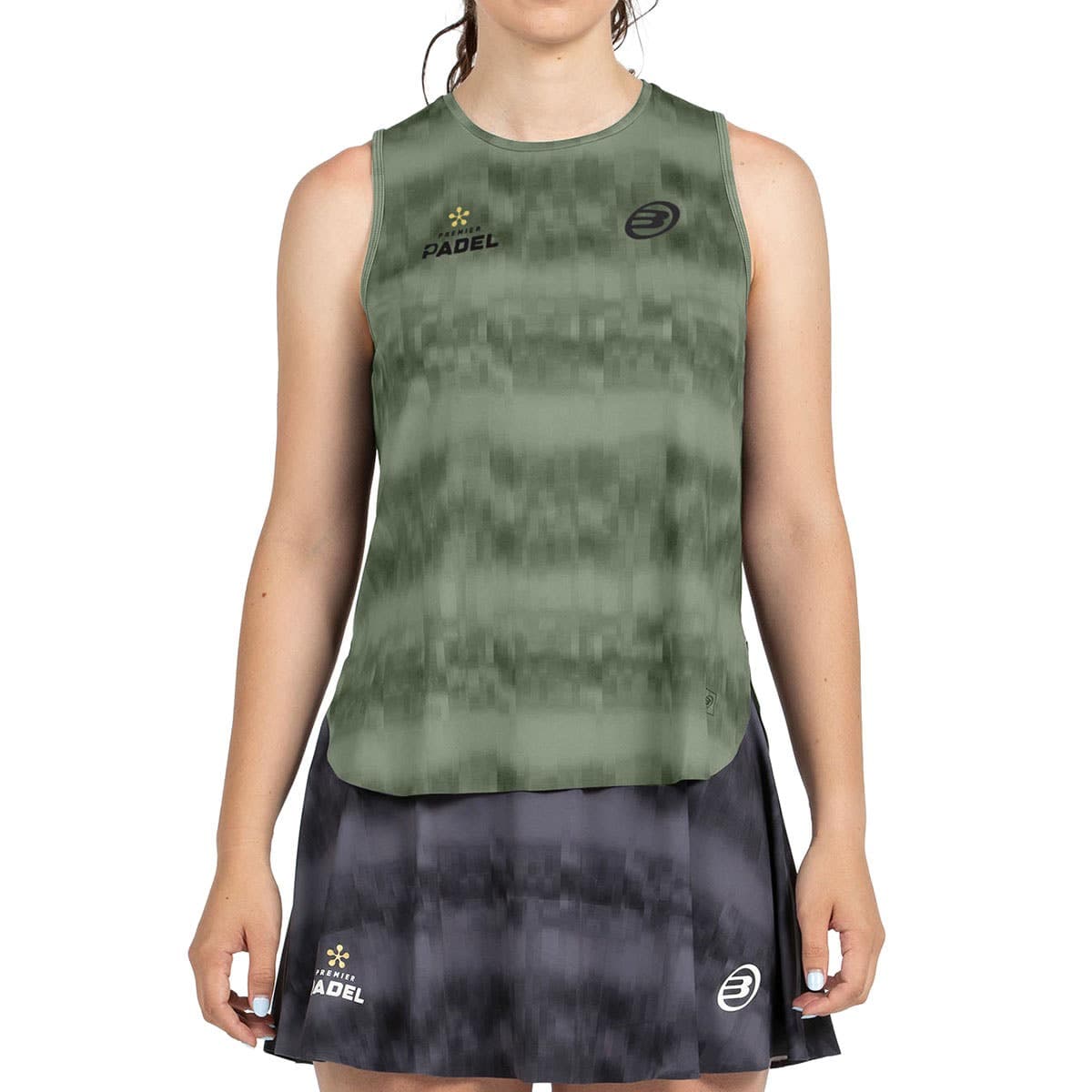Camiseta S/mangas Bullpadel Parnav 005 Negro Mujer M