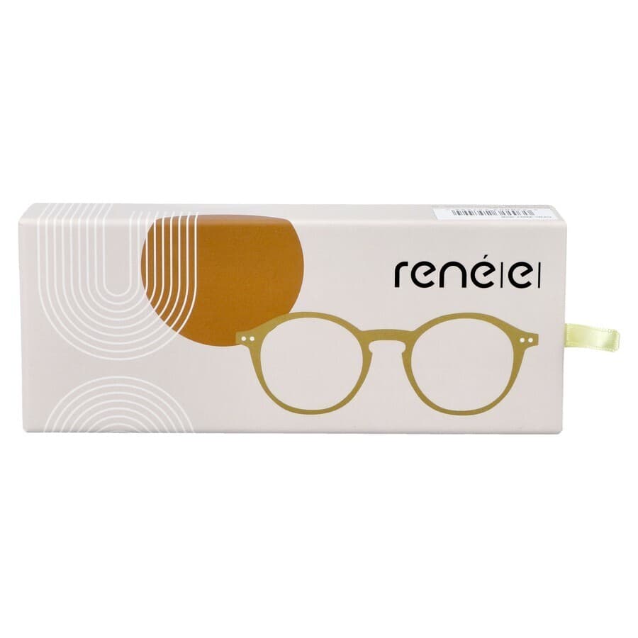 RenÉ(e) Lunettes Re-y06 Faded Photogr.yellow +3