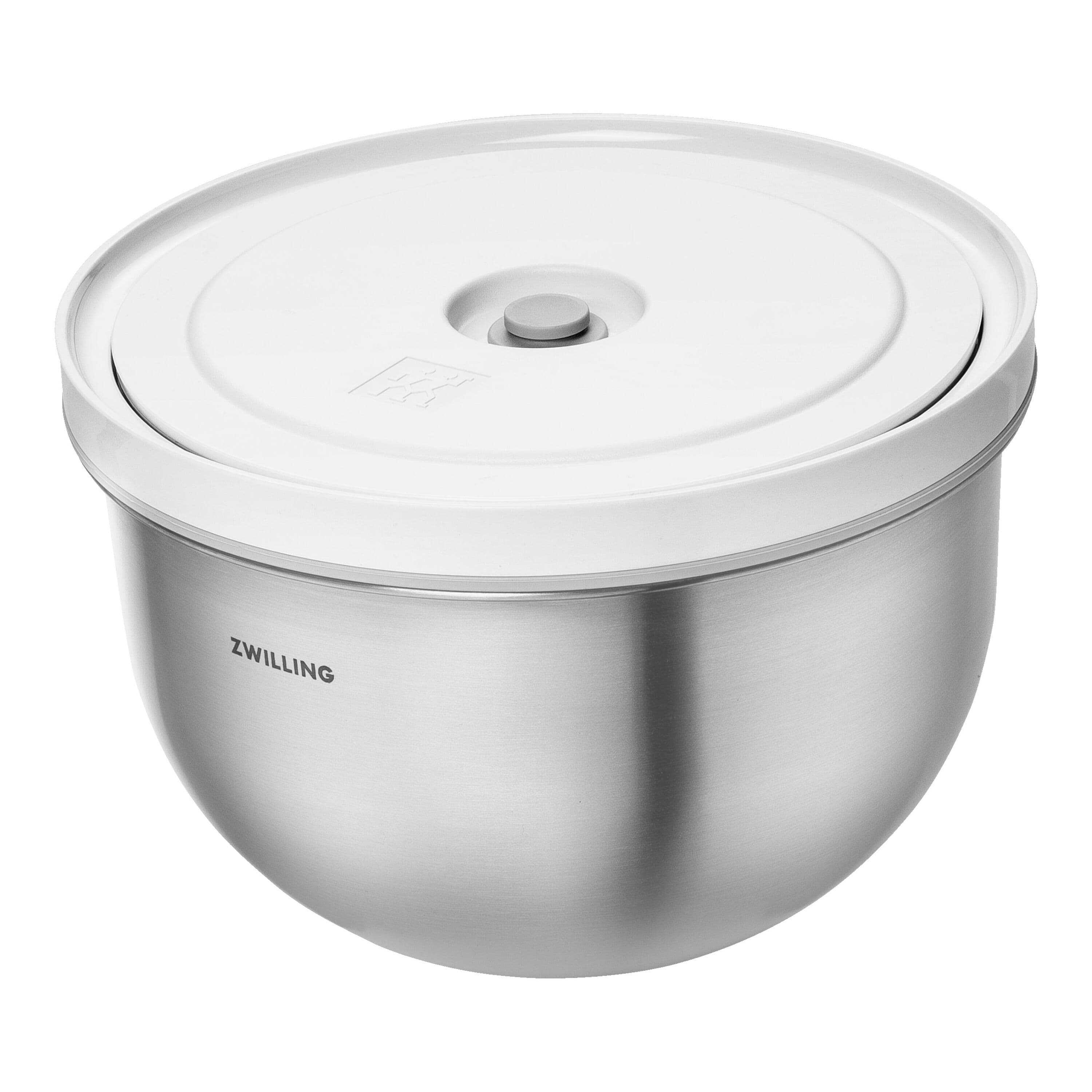 ZWILLING Fresh & Save BOWLS Bol sous vide M / 18 cm, Acier inoxydable, Argent