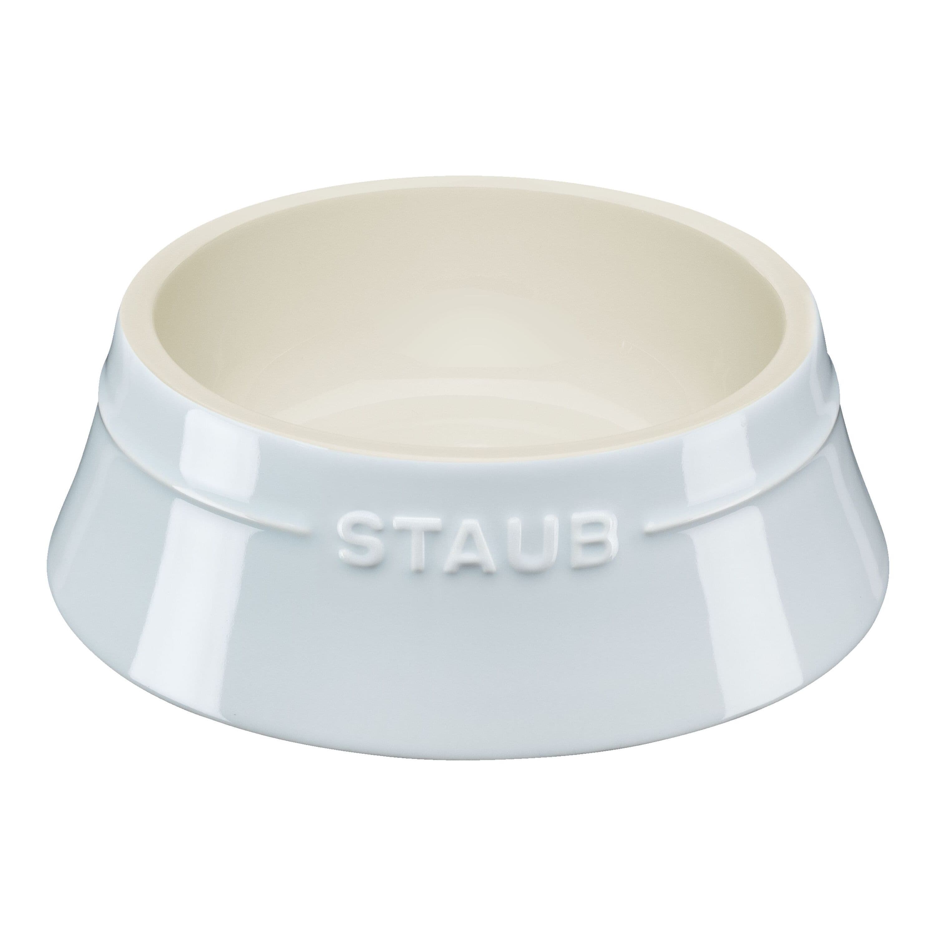Staub Ceramique Gamelle pour animaux de compag 400 ml, Céramique, Bleu clair